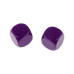 50 pièces opaque blanc dés D6 pour D u0026 D RPG MTG jeux de fête violet + bleu