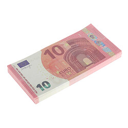 100pcs Euro Props Play Fun Pretend Cash Prop Denomination Magic Props C