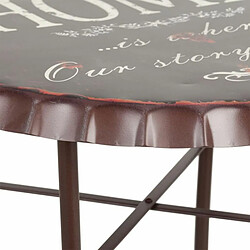 Acheter Table Alexandra House Living Noir 60 x 71 x 60 cm