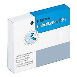 Elysees Paris Herma 3100 Auto-adhesif Etiquettes pour DP1 Printing Press Diameter 40 mm rond Matt Papier Lot de 1000 Blanc