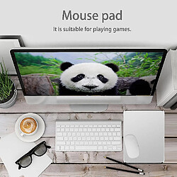 Acheter Universal Aluminium Muismat Metal Gaming Mouse Mat Mousepad avec un cuir PU anit-slip