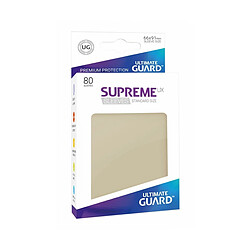 Ultimate guard Supreme UX card Sleeves (80 piAces), sable, taille standard