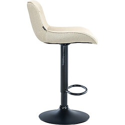 Avis Non Lot de 2 tabourets de bar Vonore tissu noir