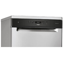 Lave-vaisselle 60cm 14 couverts 43db inox - WFC3C33PFX - WHIRLPOOL pas cher