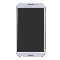 Avis Pièces de rechange pour écran tactile LCD avec cadre pour Samsung S4 blanc