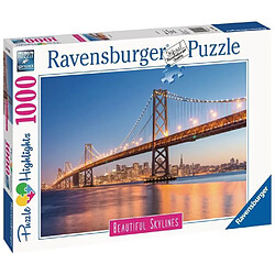 RAVENSBURGER - Puzzle 1000 pieces San Francisco Puzzle Highlights Puzzle 1000 pieces San Francisco