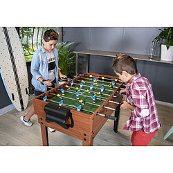 Play4Fun Table Multi Jeux 20 en 1 sur Pied, Multifonction avec Plateaux Modulables et Accessoires pour 20 jeux différents, 122x61x84 cm