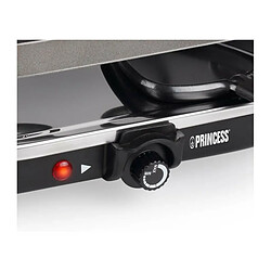 Appareil à raclette 8 personnes 1200w + gril - 162700-01-001 - PRINCESS