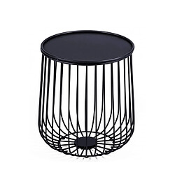 Nest Dream Table d'appoint ronde en acier adaptée à l'extérieur - Tanzania