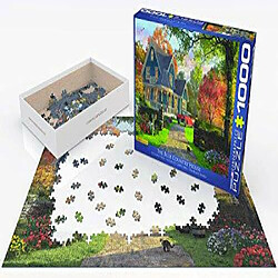 Eurographics La maison de campagne bleue par Dominic Davison Puzzle 1000 piAces