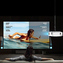 Yonis Videoprojecteur LED Smart HD 720P Compact et Silencieux pas cher