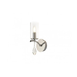 Luminaire Center Applique murale Rhea Chrome poli 1 ampoule 29cm