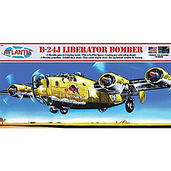 B-24J Liberator WWII Bomber Buffalo Bill Plastic Model Kit 1/92 Scale Atlantis