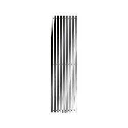 LuxeBath Radiateur Stella 480 x 1800 mm - Chrome - Design Sèche-serviettes pour Salle de Bain 