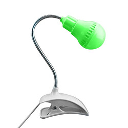 Wewoo Lampe de bureau de lecture avec pince USB Creative Eye Protection vert