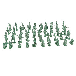 400pack 2cm Soldats Réalistes Modèle Figure Accessoire De Scène De Table De Sable pas cher