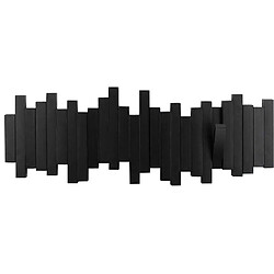 Umbra Porte manteau design mural Sticks noir.