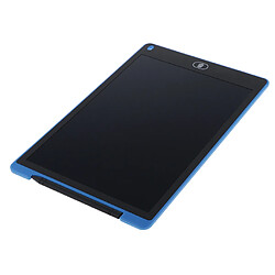 12 tablette D'écriture LCD Portable Enfants Dessin Numérique Tablette D'écriture Bleu