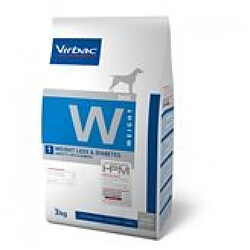 Virbac Veterinary HPM Chien Diet W1 Weight Loss & Diabetes 