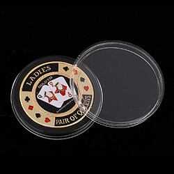 banker chips carte de presse poker souvenir pièces commémoratives poker protecteur g pas cher