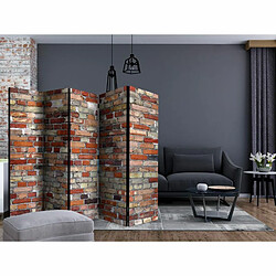 Paris Prix Paravent 5 Volets Urban Brick 172x225cm