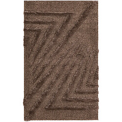 Hadorn Tapis shaggy 305x240 marron foncé Thun Avis