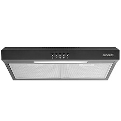 Hotte aspirante 50cm Concept OPP1250BC noir éclairage LED