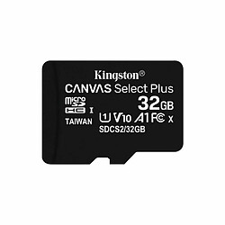 Carte Mémoire Micro SD avec Adaptateur Kingston SDCS2/32GBSP 32GB