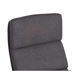 Avis Modern Living Fauteuil de bureau MARTY gris et noir