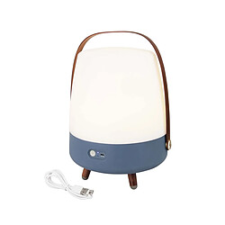 Lampe haut-parleur - portable et sans fil - connexion bluetooth et son haute fidélité, couleur bleu - Lite-up Play Ocean - KOODUU