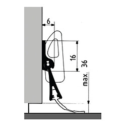 ELLEN PLINTHE PORT O MAT 3 EN 103CM