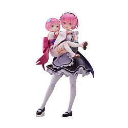 Sega Re:Zero Starting Life in Another World - Statuette 1/7 Ram & Childhood Ram 23 cm 