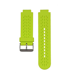 Wewoo Bracelet pour montre connectée Dragonne Sport en silicone Garmin Approach S2 / S4 Vert