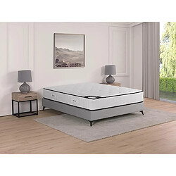 Vente-Unique Matelas 140 x 190 cm anti-feu ressorts ensachés et mémoire de forme ép.27cm - PITOH de YSMÉE HÔTEL