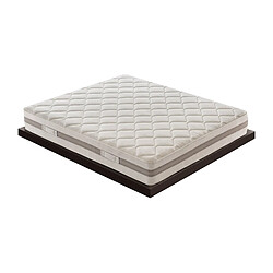 Materassi&Doghe Matelas 160x200 "Sofia" en mousse orthopédique à 11 zones différenciées