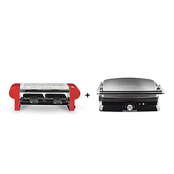 HKOENIG RP2 APPAREIL A RACLETTE PIERRE + GR20 PLANCHA GRILL ET PANINI