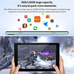 Yonis P50 Tablette Tactile 10 Pouces 8GB+128GB Android 12 4G LTE Double SIM pas cher