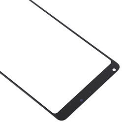 Wewoo Écran avant lentille en verre pour Xiaomi Mi Mix 2S (noir) pas cher