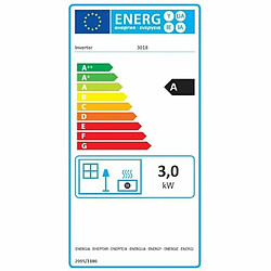 Acheter Poele a pétrole INVERTER 3018 LIGNE PLUS - 3000W - Thermostat - Allumage piezoélectrique - Acier noir