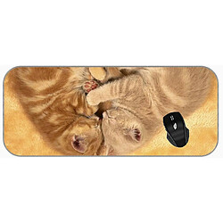 Universal (750x300x3) Tampon de souris de jeu Grand chat d'animal xxl curling love love non gardiens de souris en caoutchouc non glissant