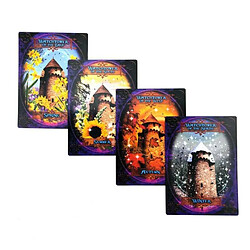 Acheter Universal 48 PCS Anges, Oracles, Sorcières, Cartes de Sagesse, Decks, Fortunes à l'ancienne, Cadeaux.(Violet)