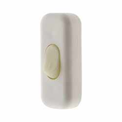 Interrupteur 2A Bipolaire Luminescent Blanc - Zenitech