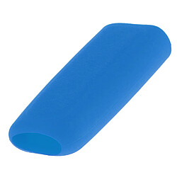 Acheter 2pcs pommeau de levier de vitesse de coffre de voiture + couvercle de frein à main en silicone manchon bleu