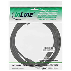 Câble audio optique InLine® Toslink mâle à mâle transparent 3m