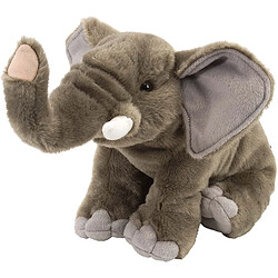 Wild Republic peluche CK éléphant de 30 cm gris marron