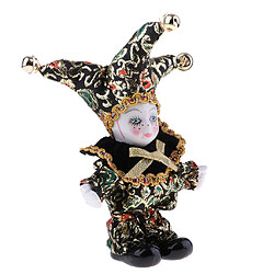 Poupées Clown Triangel en porcelaine 5 pouces