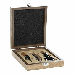 Coffret 4 Pièces Sommelier Marc 17cm Naturel 