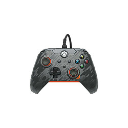 Manette filaire Pdp pour Xbox et PC Carbone atomique