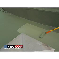 Acheter PRO COM Peinture, résine d'étanchéité imperméabilisation terrasse circulable, balcon, sols extérieurs, béton, plusieurs coloris PROCOM-10 x 10L-Vert clair (RAL 6021)