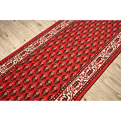 Acheter RUGSX TAPIS DE COULOIR ANTIDÉRAPANT INKO rouge 133cm 133x250 cm